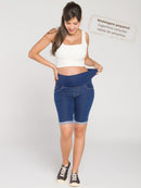 Bermuda Jeans Gestante
