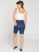 Bermuda Jeans Gestante