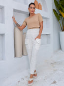 Blusa Amamentação com Sobreposição Colete Flamê