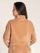 Blusa Amamentação em Plush