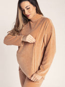Blusa Amamentação em Plush