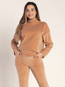 Blusa Amamentação em Plush