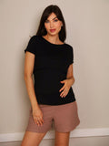 Blusa amamentação up & down manga curta