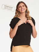 Blusa de Amamentação Manhattan