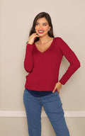 Blusa de Amamentação Marselha Manga Longa