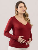 Blusa de Amamentação Marselha Manga Longa