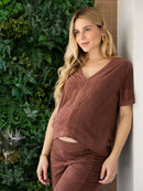 Blusa para Amamentação Atoalhada