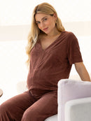 Blusa para Amamentação Atoalhada