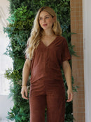 Blusa para Amamentação Atoalhada