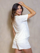 Blusa para Amamentação Atoalhada