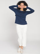 Blusa para Amamentação Up & Down Manga Longa