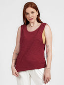 Blusa para Amamentar com Regata e Top Interno