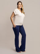 Calça Flare para Gestante Malu