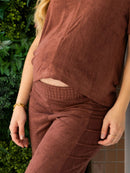 Calça Gestante Atoalhada
