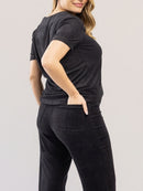 Calça Gestante Atoalhada