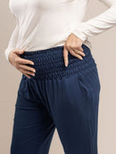 Calça Gestante com Cós em Lastex