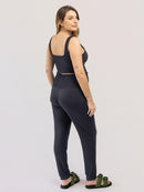Calça Gestante com Cós em Lastex