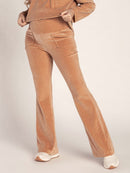 Calça Gestante Flare em Plush