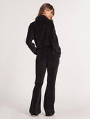 Calça Gestante Flare em Plush