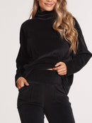 Calça Gestante Flare em Plush