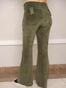 Calça Gestante Flare em Plush