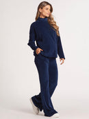 Calça Gestante Flare em Plush