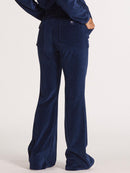 Calça Gestante Flare em Plush