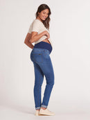 Calça Gestante Jeans Skinny