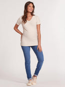 Calça Gestante Jeans Skinny