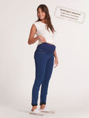 Calça Gestante Jeans Skinny