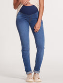 Calça Gestante Jeans Skinny