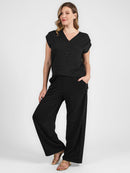 Calça Gestante Lino Craft