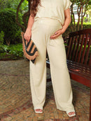 Calça Gestante Lino Craft