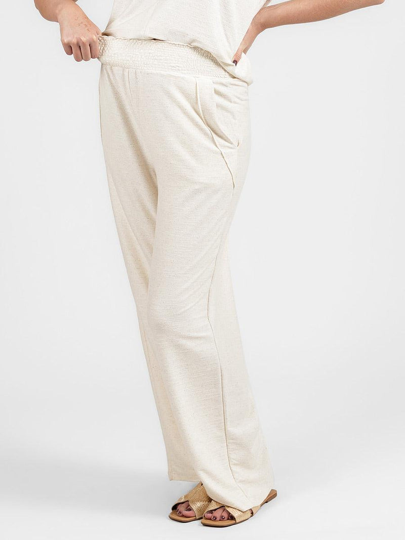 Calça Gestante Lino Craft