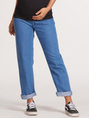 Calça Jeans Gestante Boyfriend