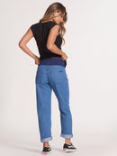 Calça Jeans Gestante Boyfriend