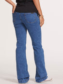 Calça Jeans Gestante Flare