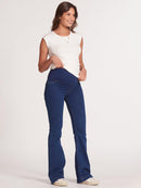 Calça Jeans Gestante Flare