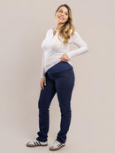 Calça Jeans Gestante Reta