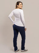 Calça Jeans Gestante Reta