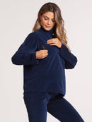 Blusa Amamentação em Plush