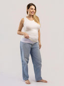 Kit Mammybelt - 3 Faixas + 2 Extensores de calças gestante