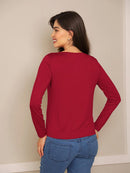 Blusa de Amamentação Marselha Manga Longa