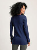 Blusa para amamentar em rib algodão