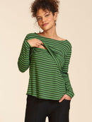 Blusa para Amamentação Up & Down Manga Longa