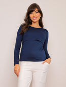 Blusa para Amamentação Up & Down Manga Longa