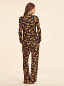 Pijama Estilo Americano Estampado Black
