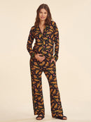 Pijama Estilo Americano Estampado Black