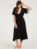Robe Canelado com Renda