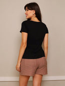 Short Gestante Classic Wave